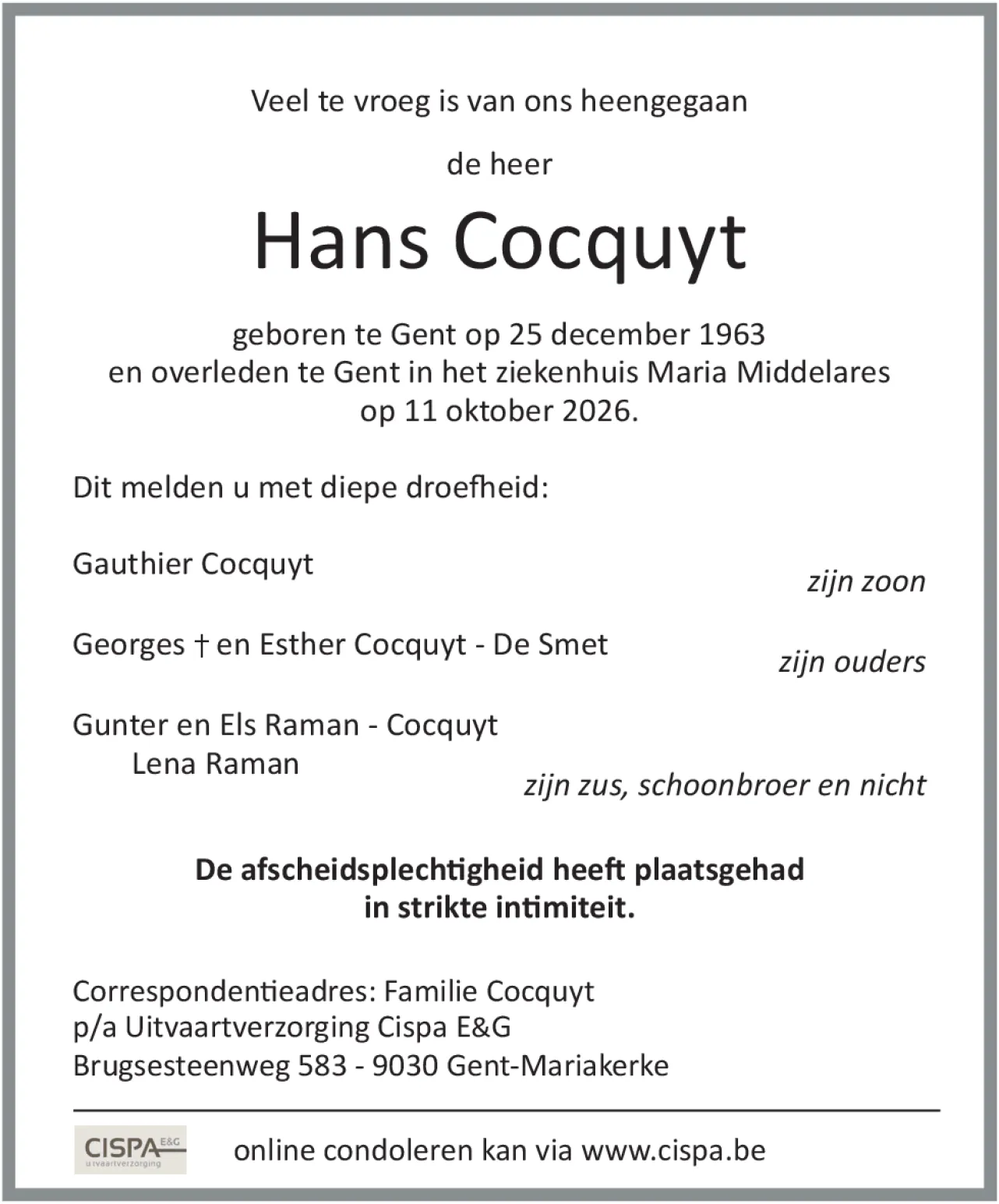 Hans Cocquyt
